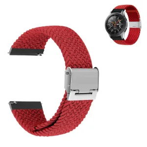 22mm Universal elastic nylon watch strap - Red