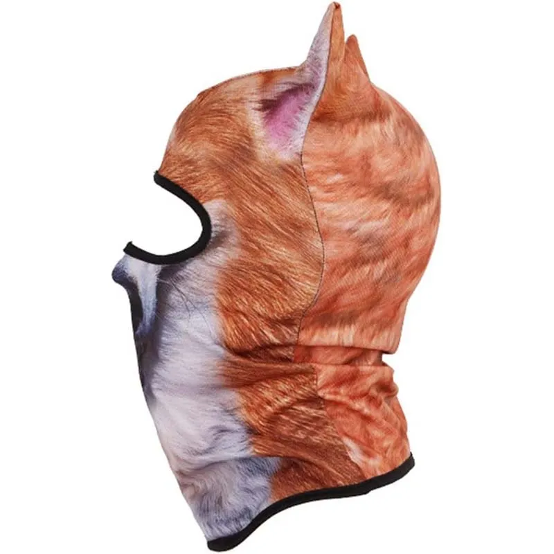 3D Animal Pattern Summer Sun Protection Outdoor Mask