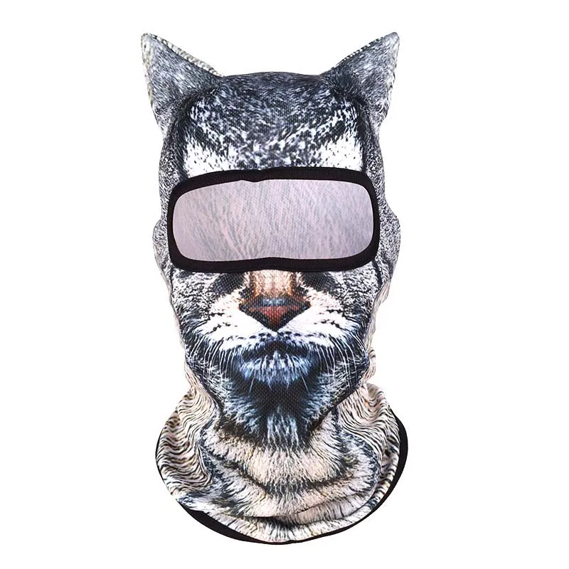 3D Animal Pattern Summer Sun Protection Outdoor Mask