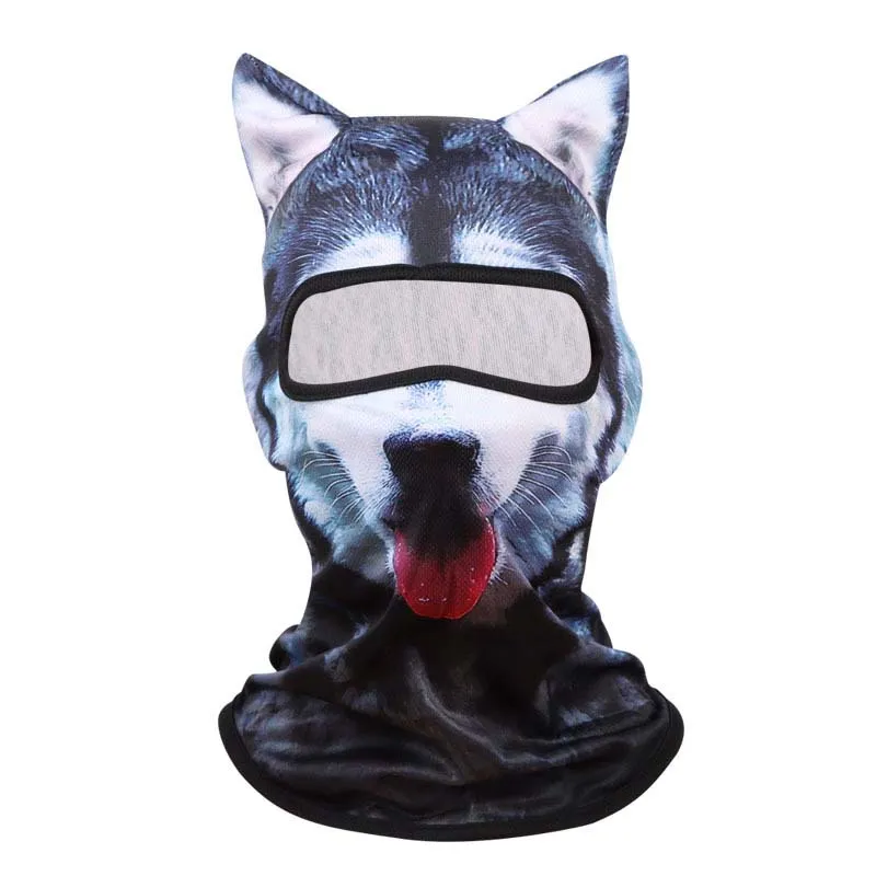 3D Animal Pattern Summer Sun Protection Outdoor Mask