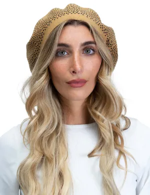 Adrienne Vittadini Stone Knit Beret