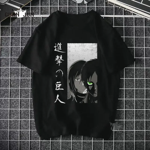 Aesthetic Japanese Anime T Shirt