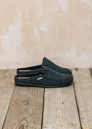 Alvar Slippers in Asphalt