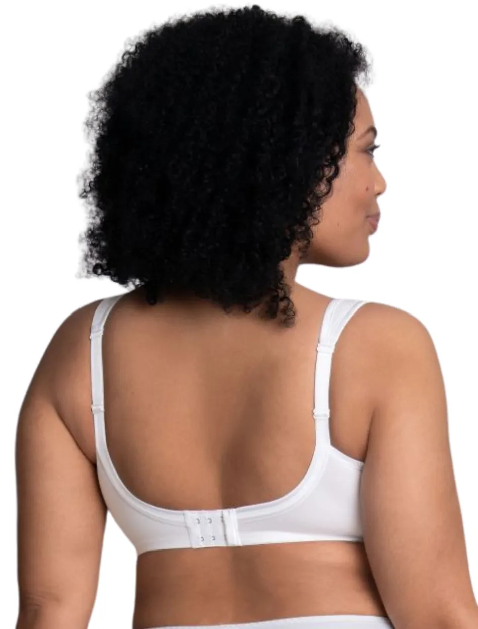 Anita Jana Comfort Cotton Soft Cup Bra, White | White Anita Jana Bra | White Anita Wireless Bras