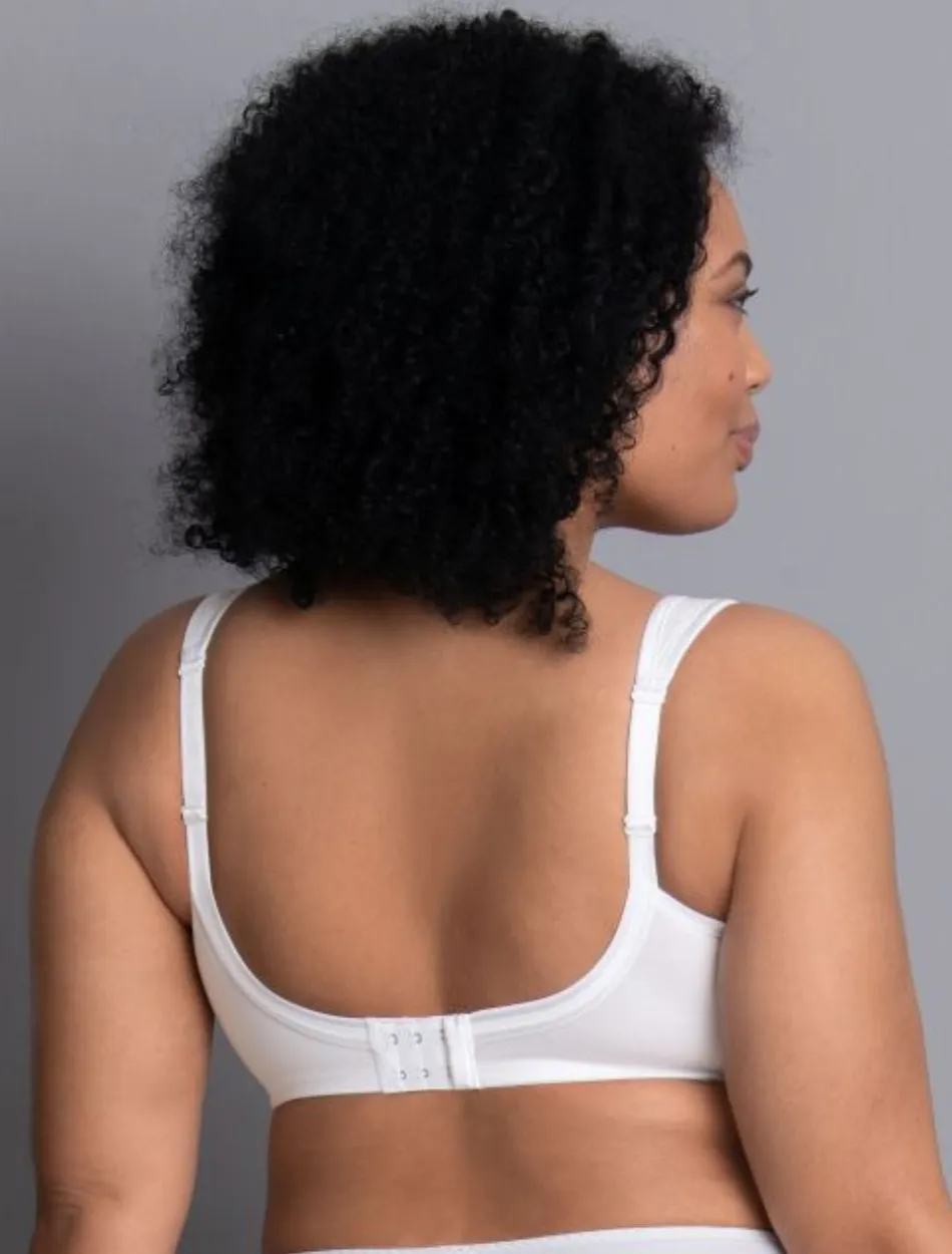 Anita Jana Comfort Cotton Soft Cup Bra, White | White Anita Jana Bra | White Anita Wireless Bras