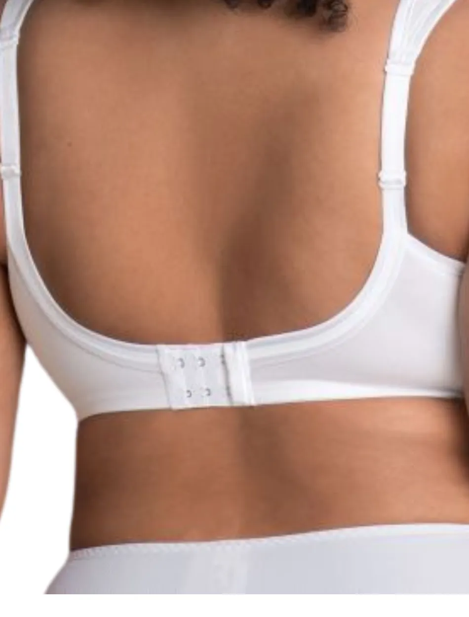 Anita Jana Comfort Cotton Soft Cup Bra, White | White Anita Jana Bra | White Anita Wireless Bras