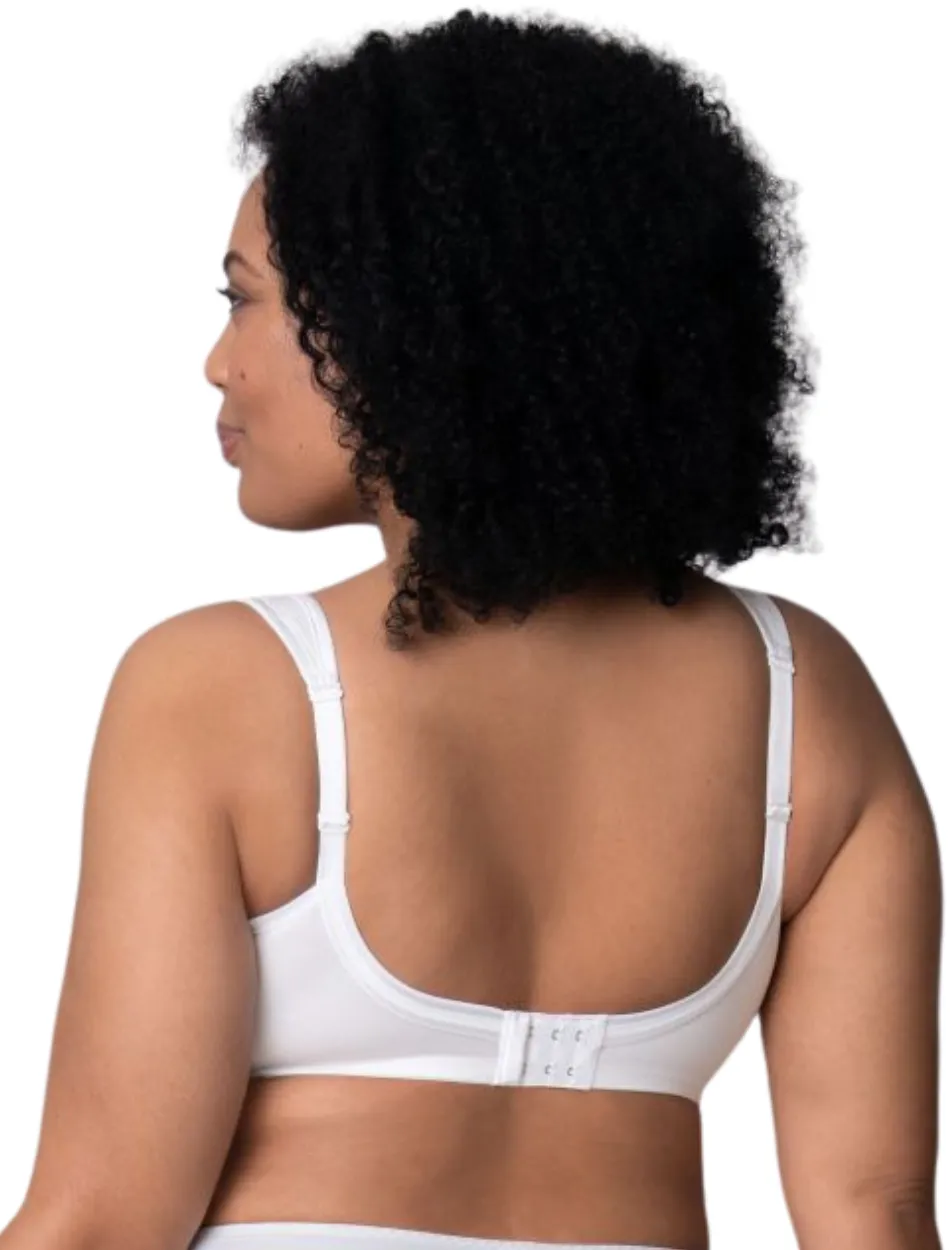 Anita Jana Comfort Cotton Soft Cup Bra, White | White Anita Jana Bra | White Anita Wireless Bras