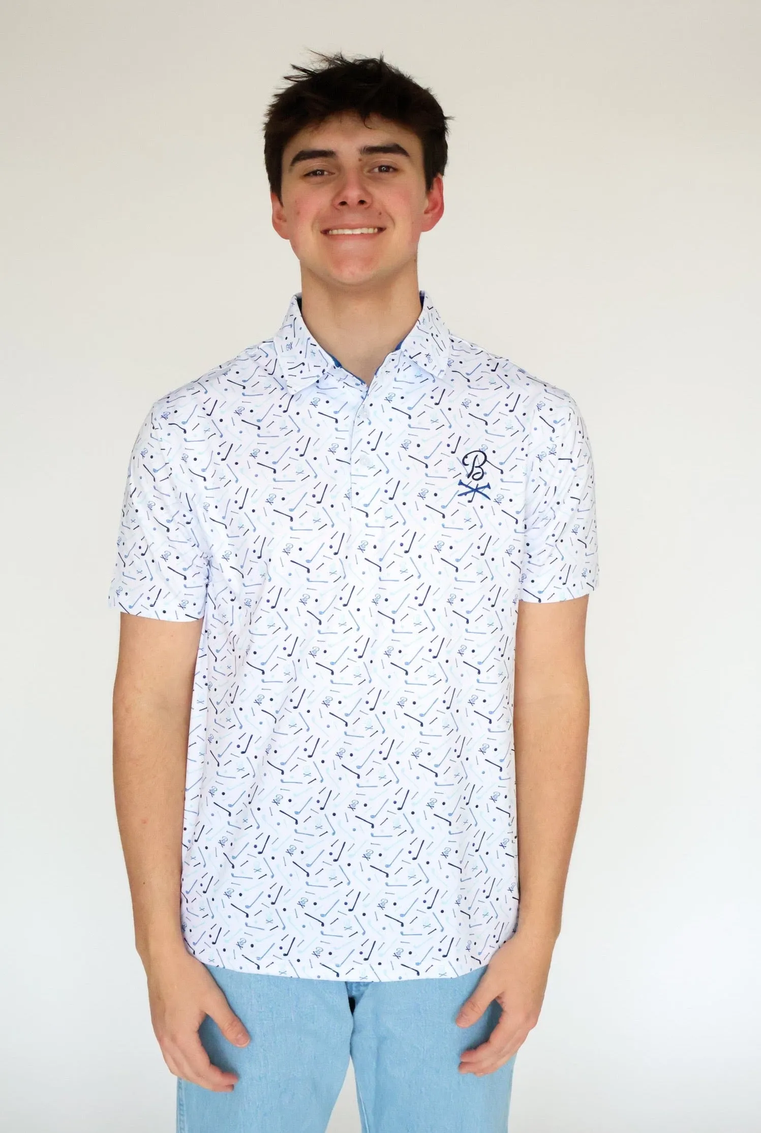 Barstool BSG Clubs Printed Polo