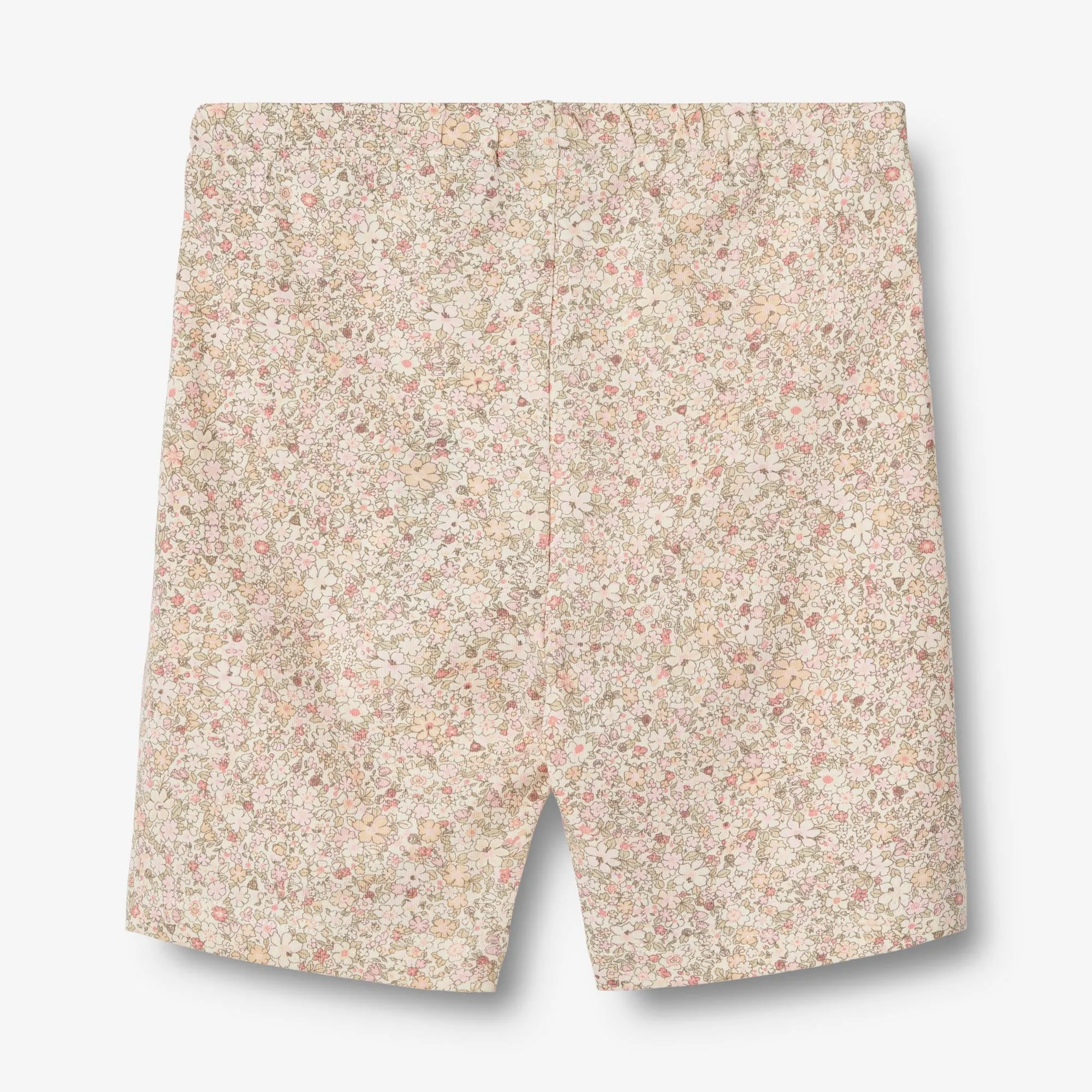 Bike Shorts Anne - cream flower meadow