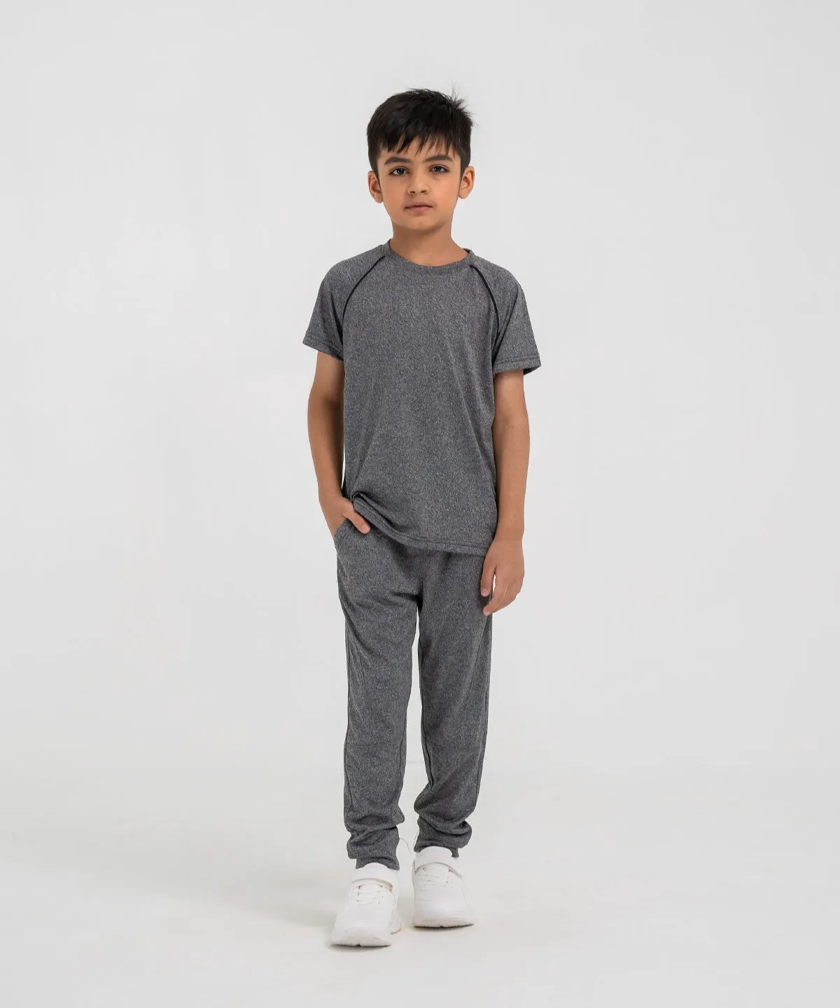 Boy's B-Fit Melange Joggers