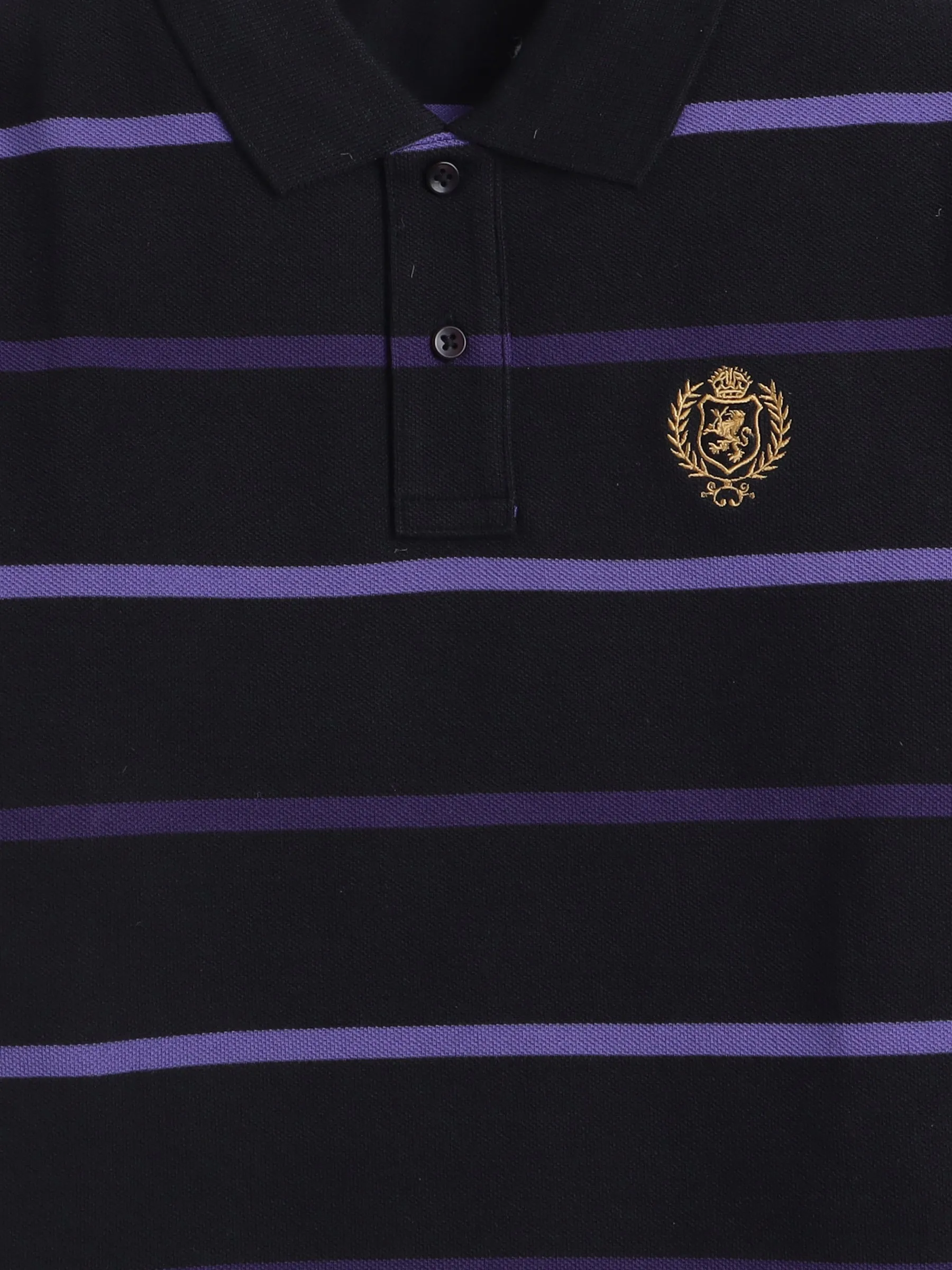 BOYS BLACK POLO