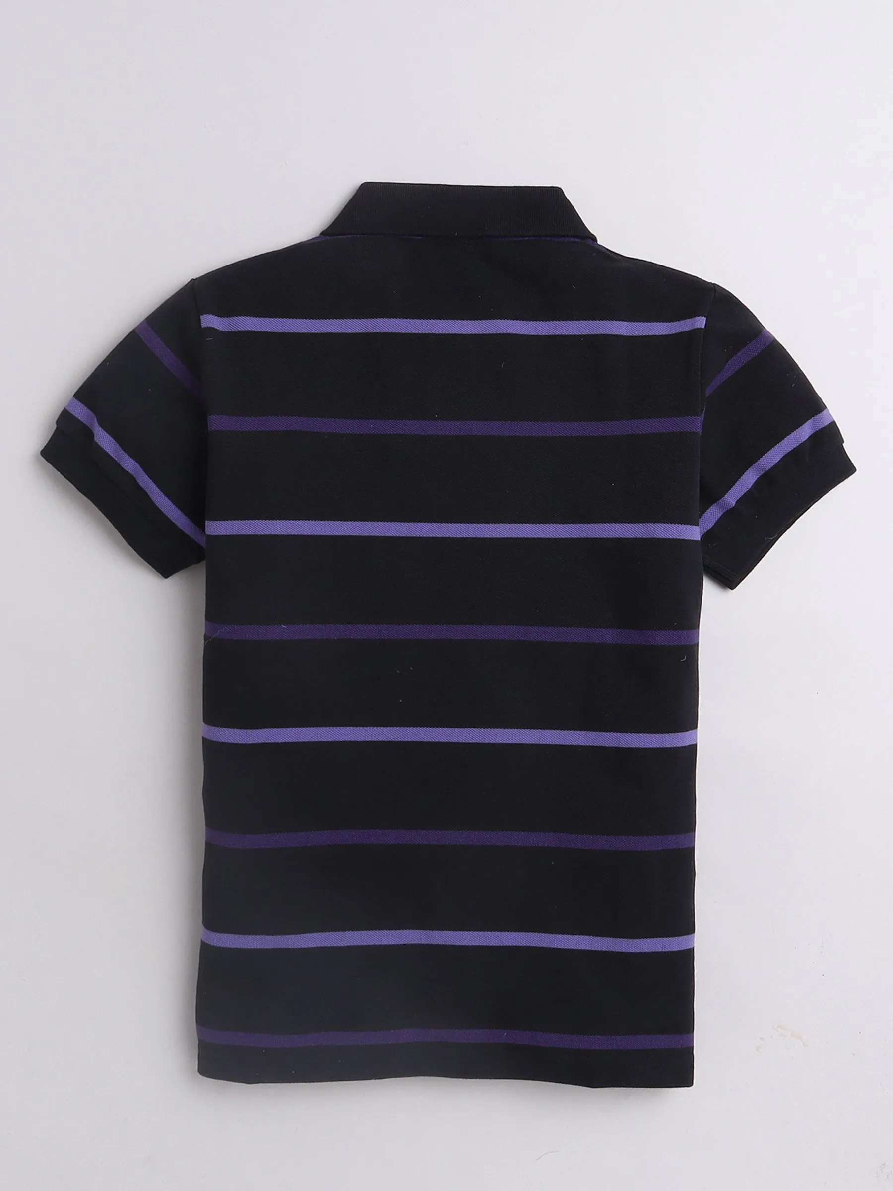 BOYS BLACK POLO