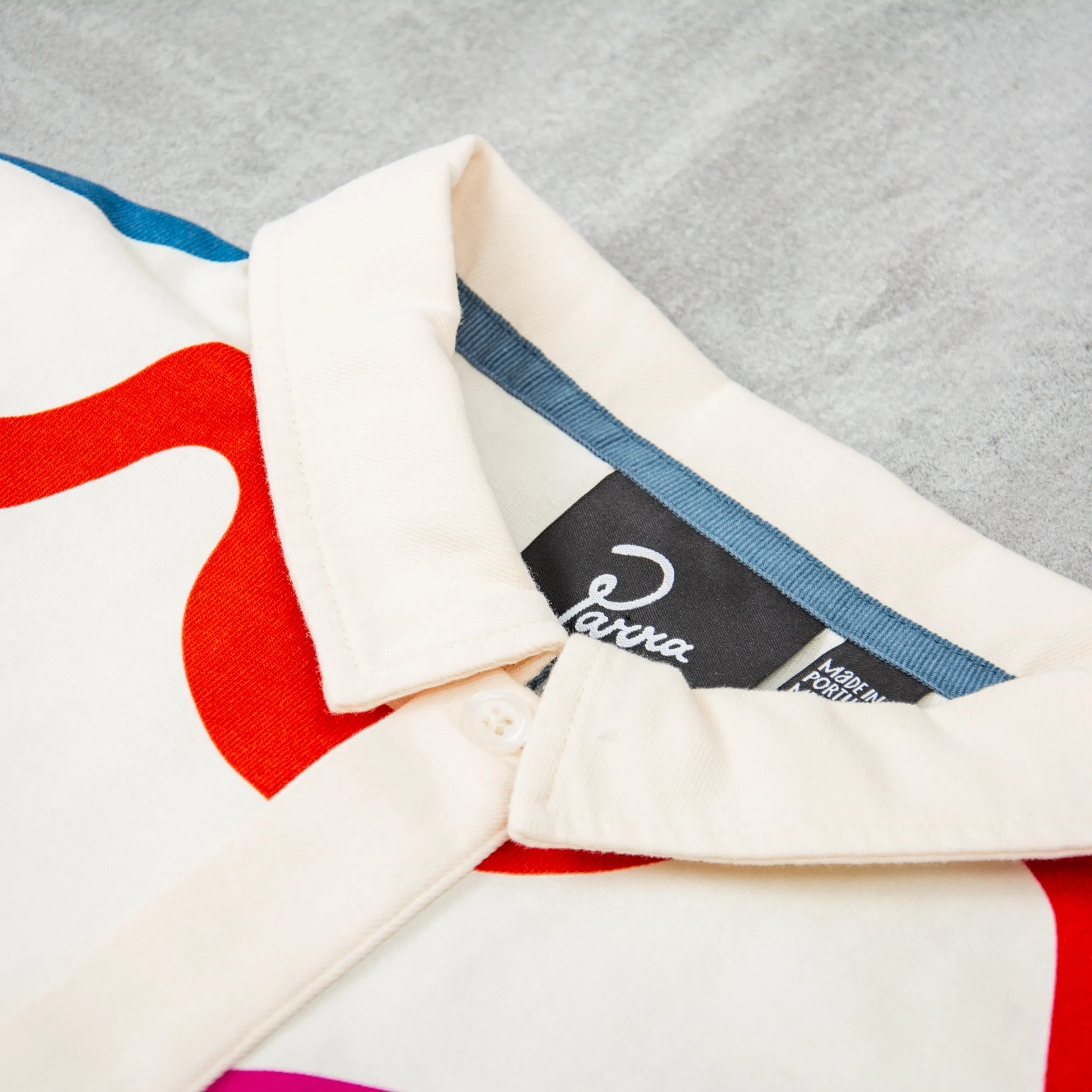 By Parra Soundwave Polo Shirt - Off White