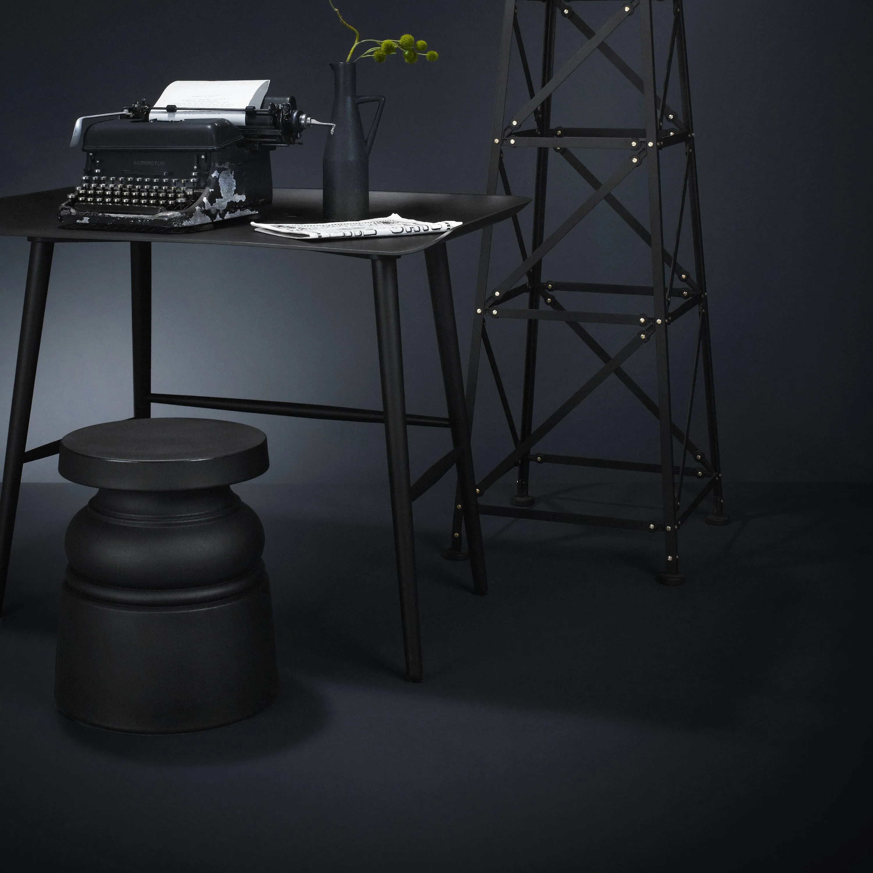 Container Stool: New Antiques