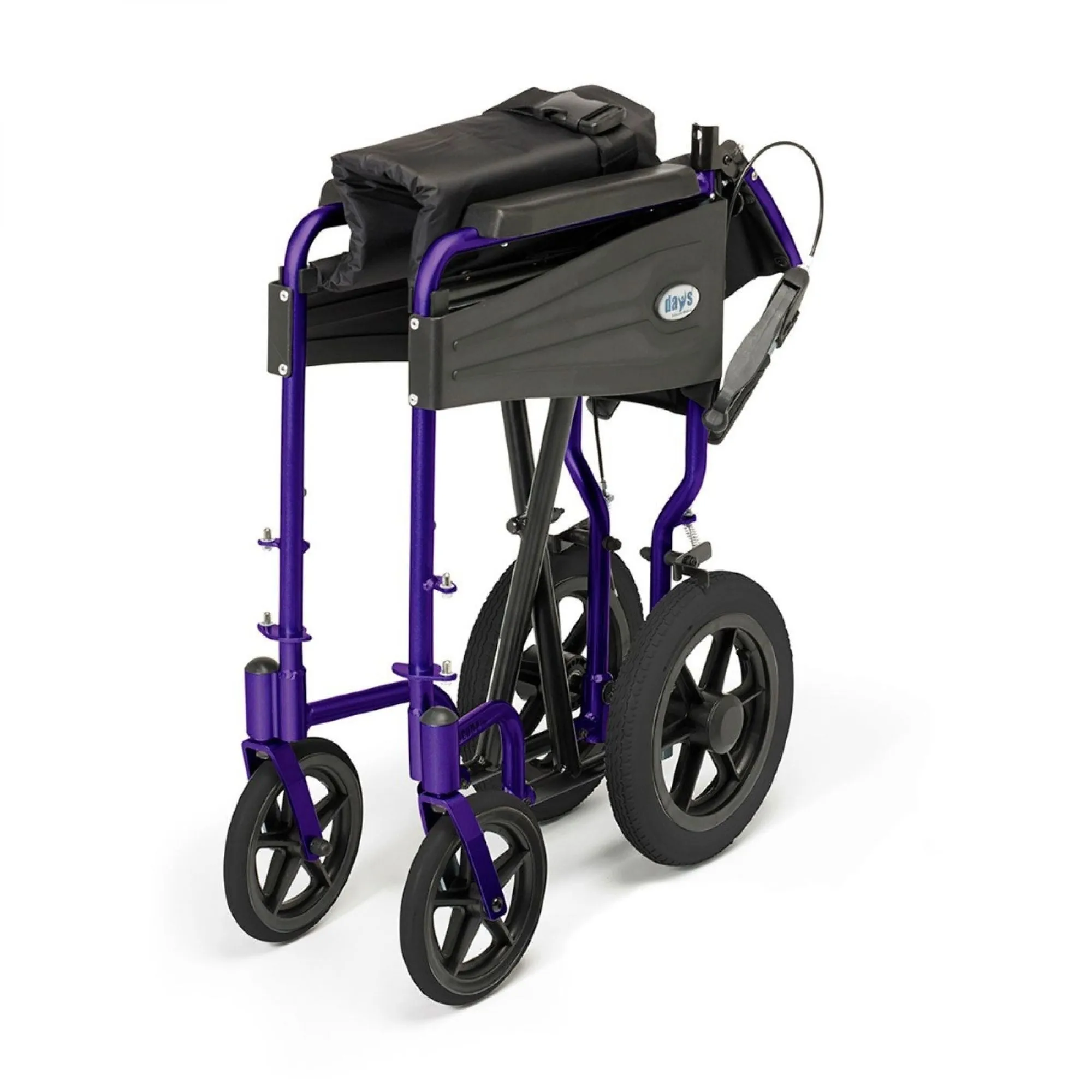 Days Escape Lite Attendant Propelled Transit Wheelchair Wide