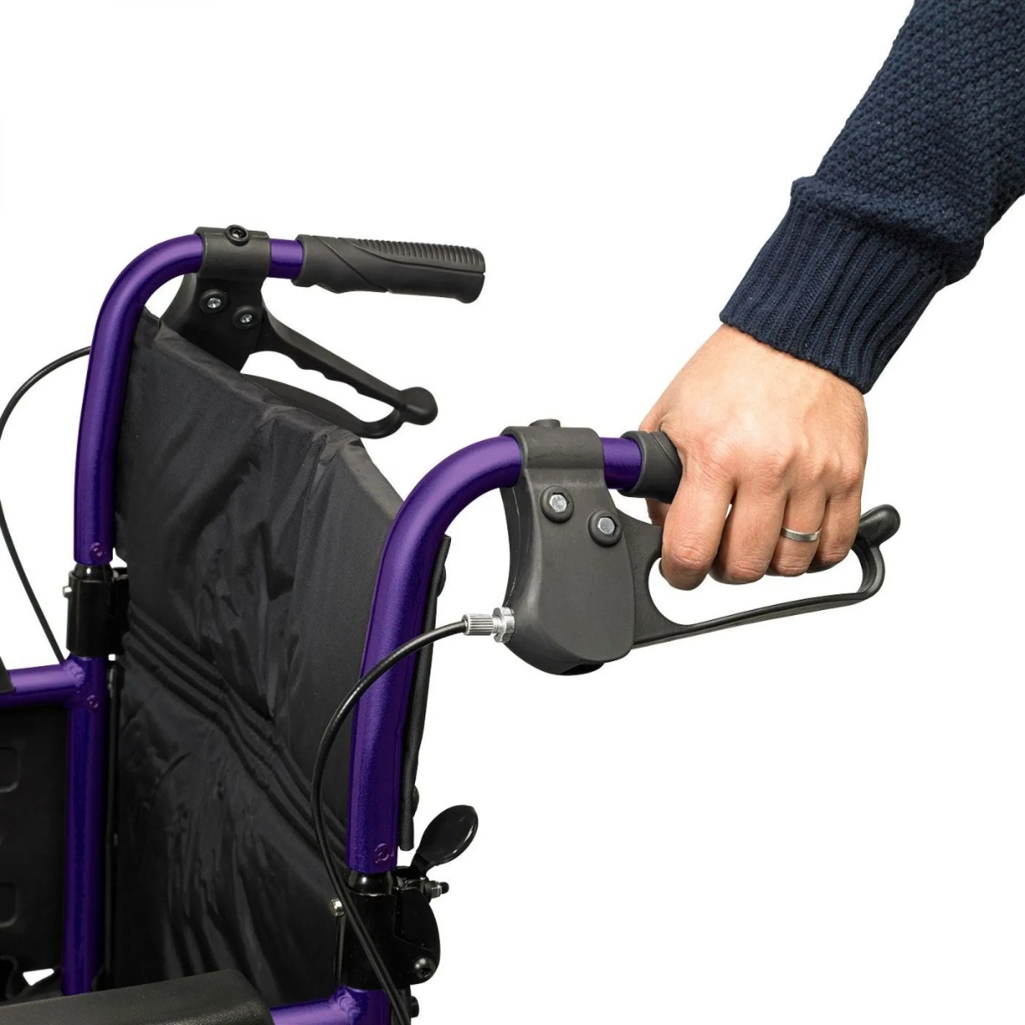 Days Escape Lite Attendant Propelled Transit Wheelchair Wide