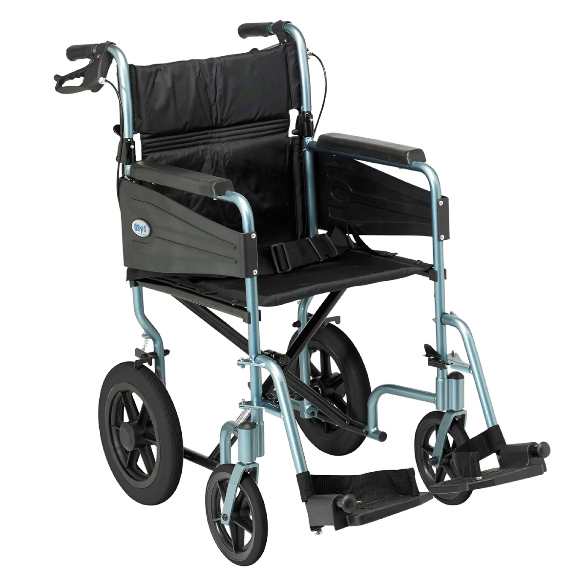 Days Escape Lite Attendant Propelled Transit Wheelchair Wide