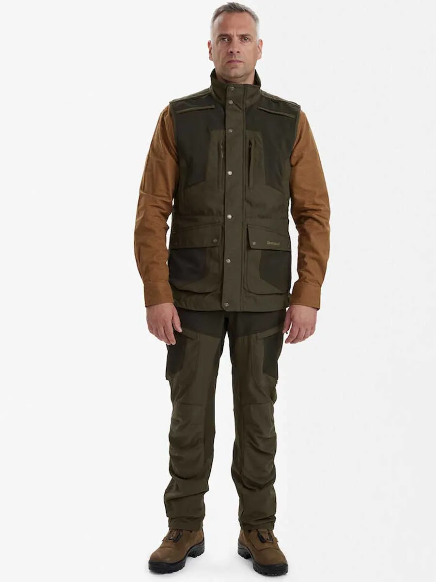 DEERHUNTER Strike Extreme Waistcoat - Mens - Palm Green