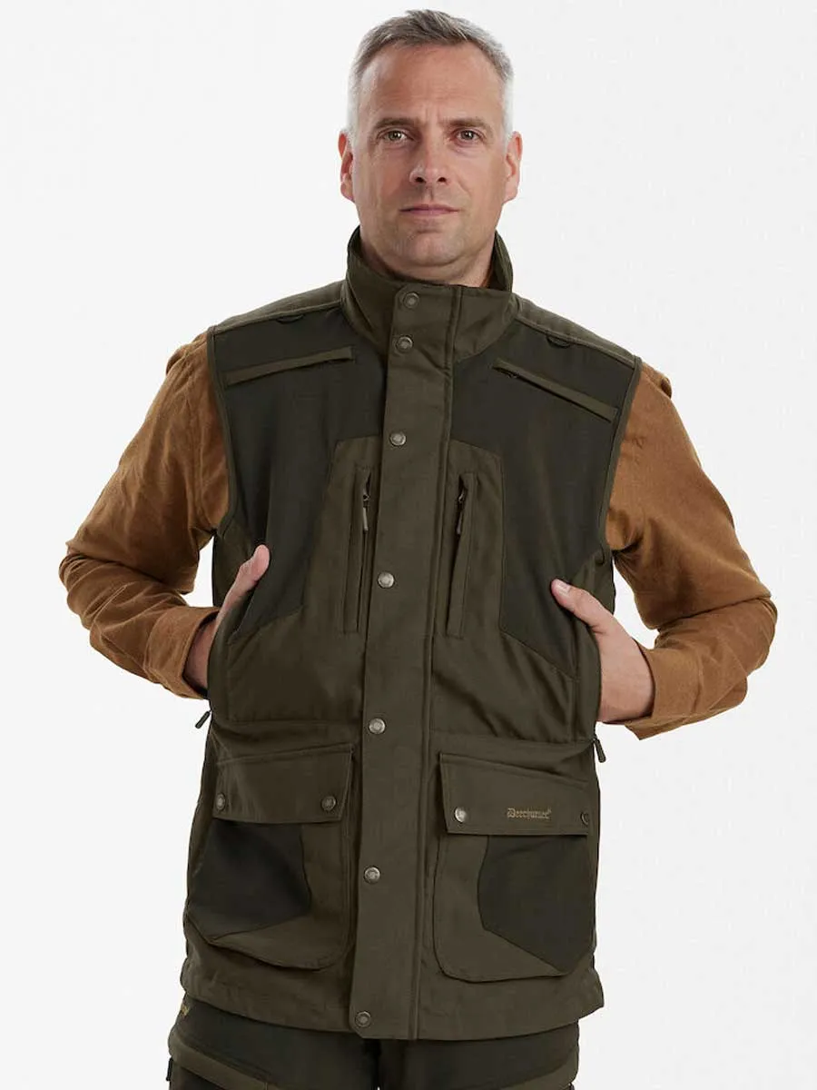 DEERHUNTER Strike Extreme Waistcoat - Mens - Palm Green