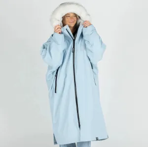 Dryrobe Advance Alpine Long Sleeve - Ice Blue/Grey