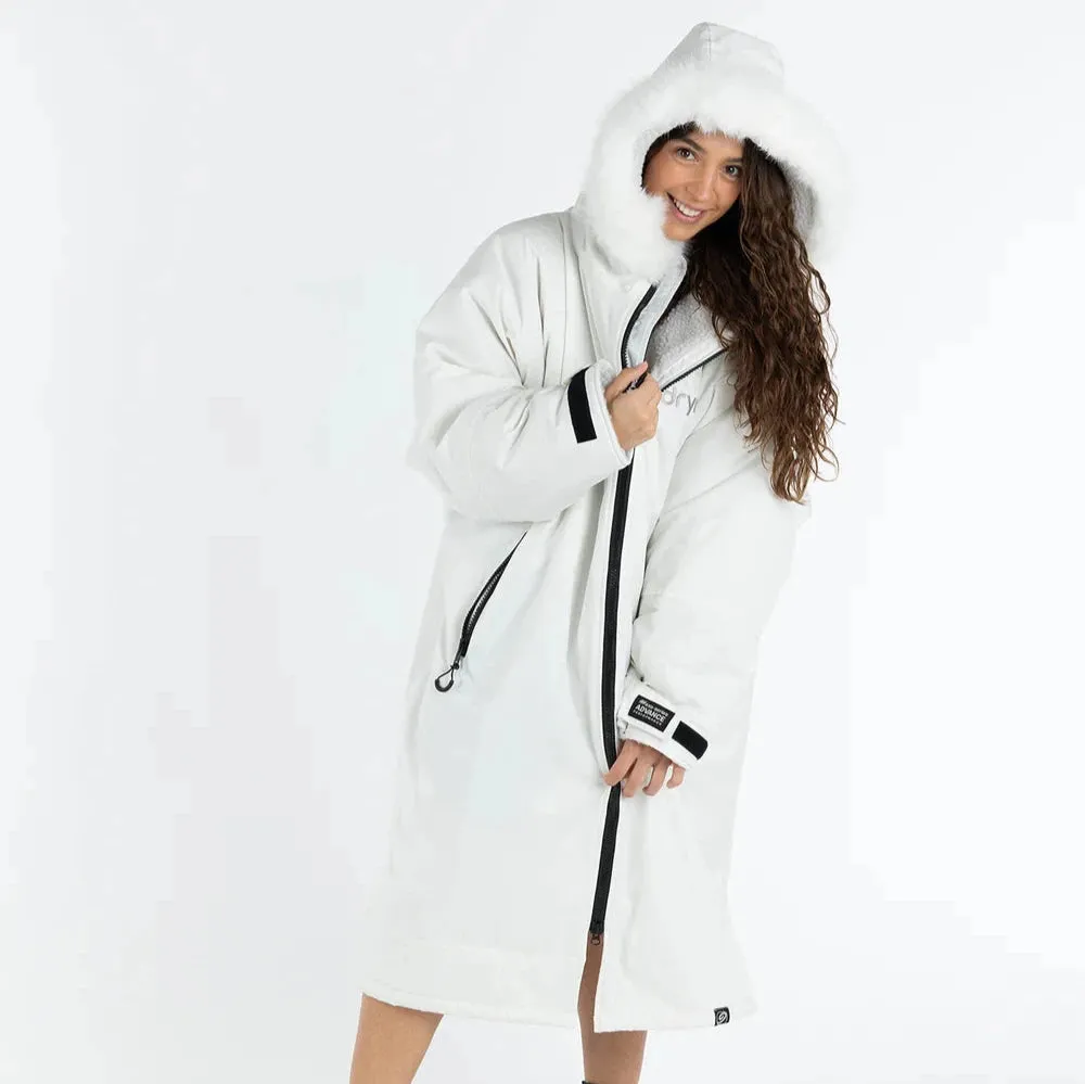 Dryrobe Advance Artic Long Sleeve - White/Grey