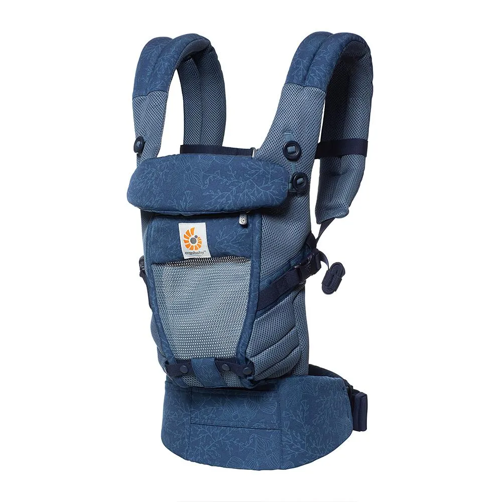 Ergobaby Adapt Carrier - Cool Air Mesh Blue Blooms