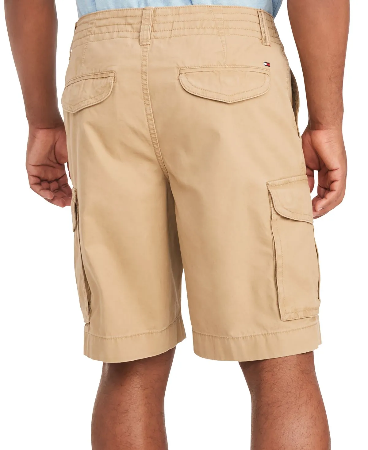 Essential Tommy Hilfiger Men's Solid Cargo Shorts