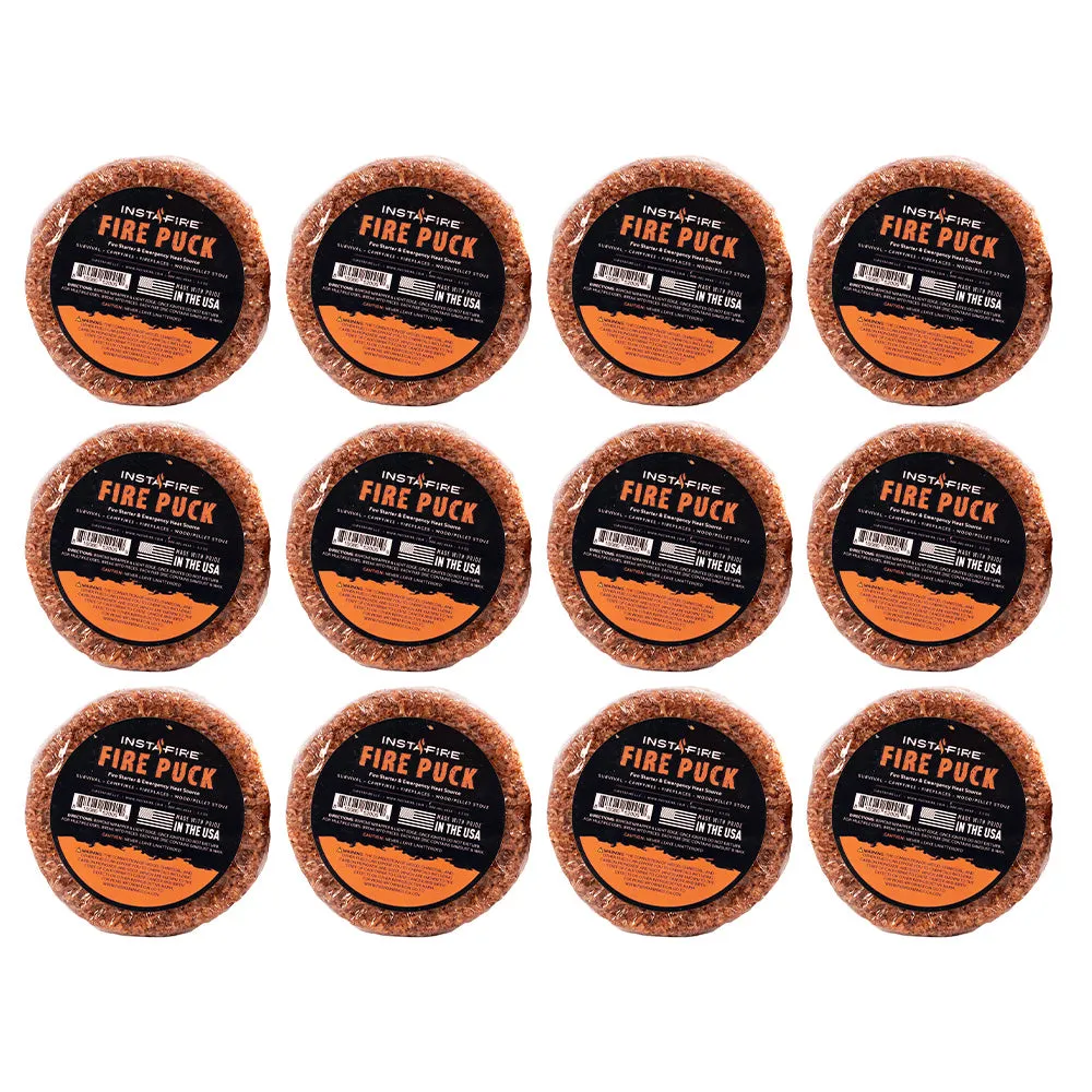 Fire Pucks (12 pucks) by InstaFire