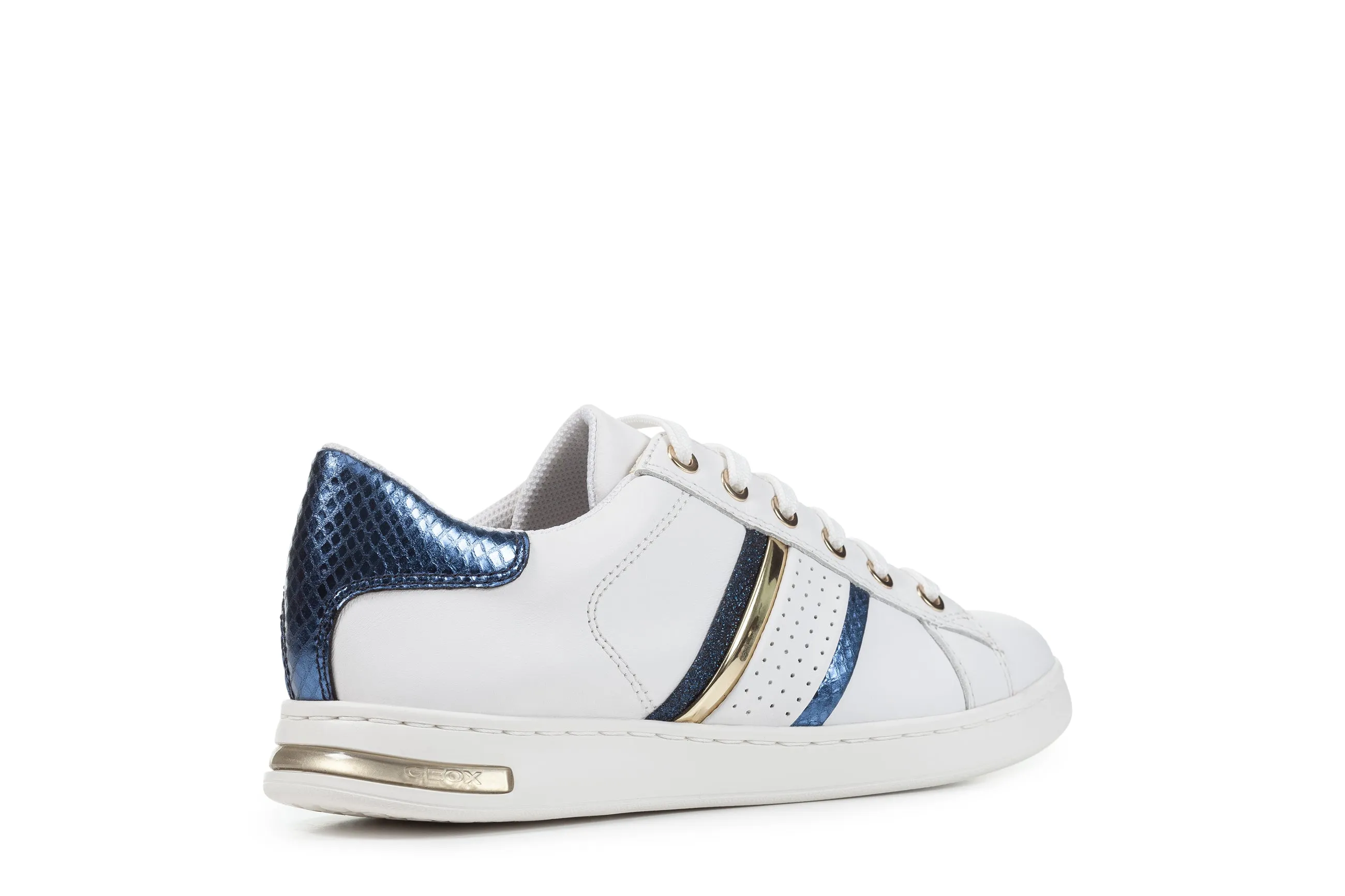 Geox Jaysen White Womens Sneaker