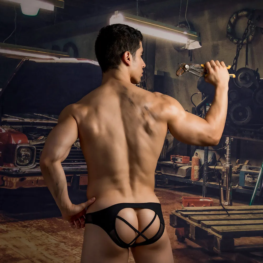 Good Devil GDE070 Cross Strapped Back Jockstrap