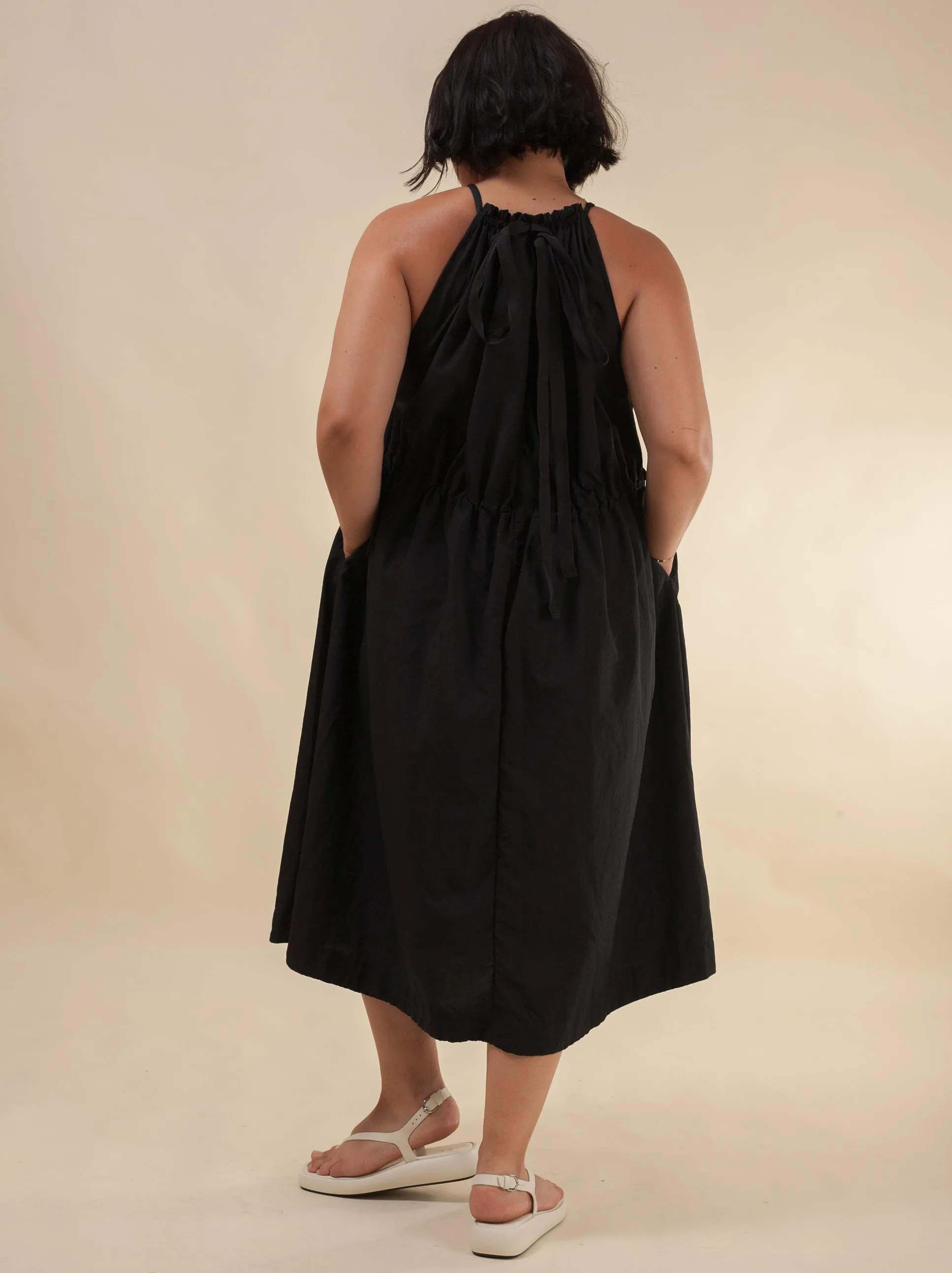 Halter Dress (Black)