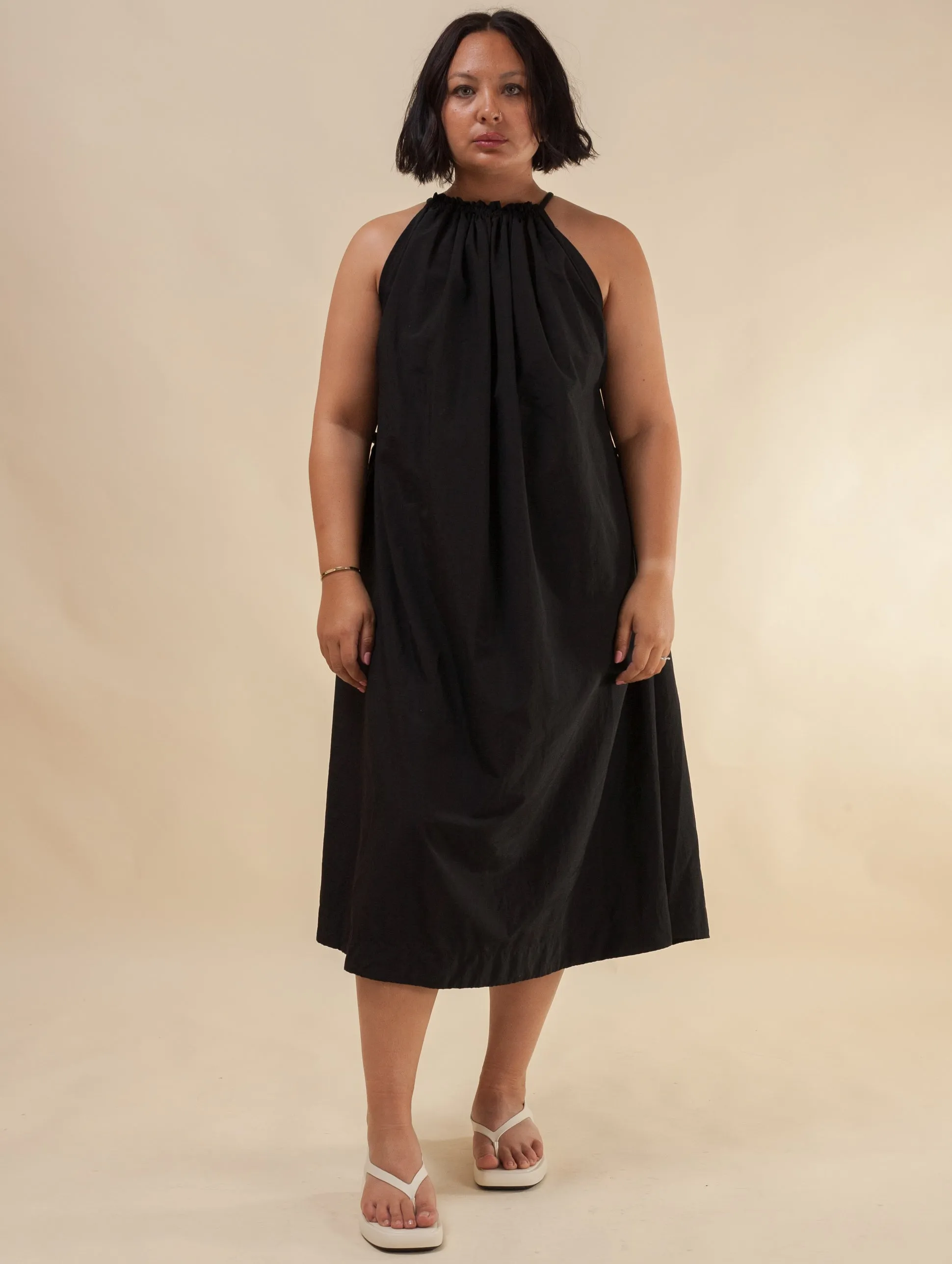 Halter Dress (Black)