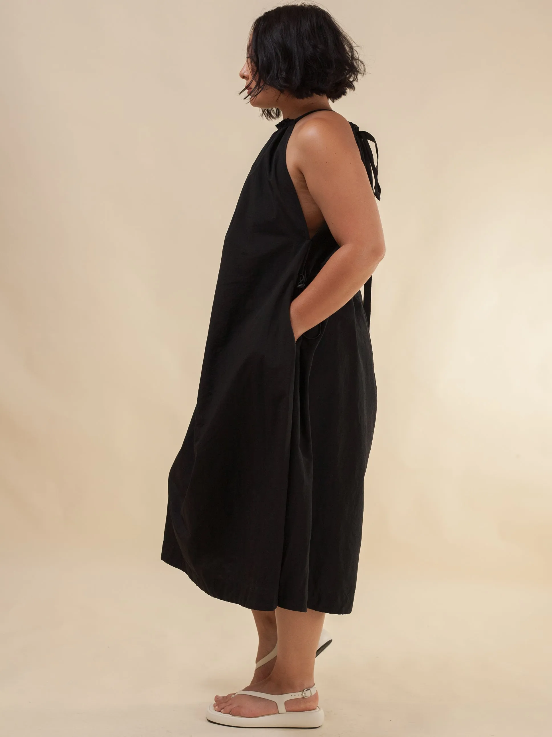 Halter Dress (Black)