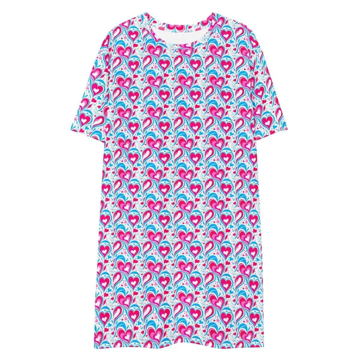 Heart Delight T-Shirt Dress