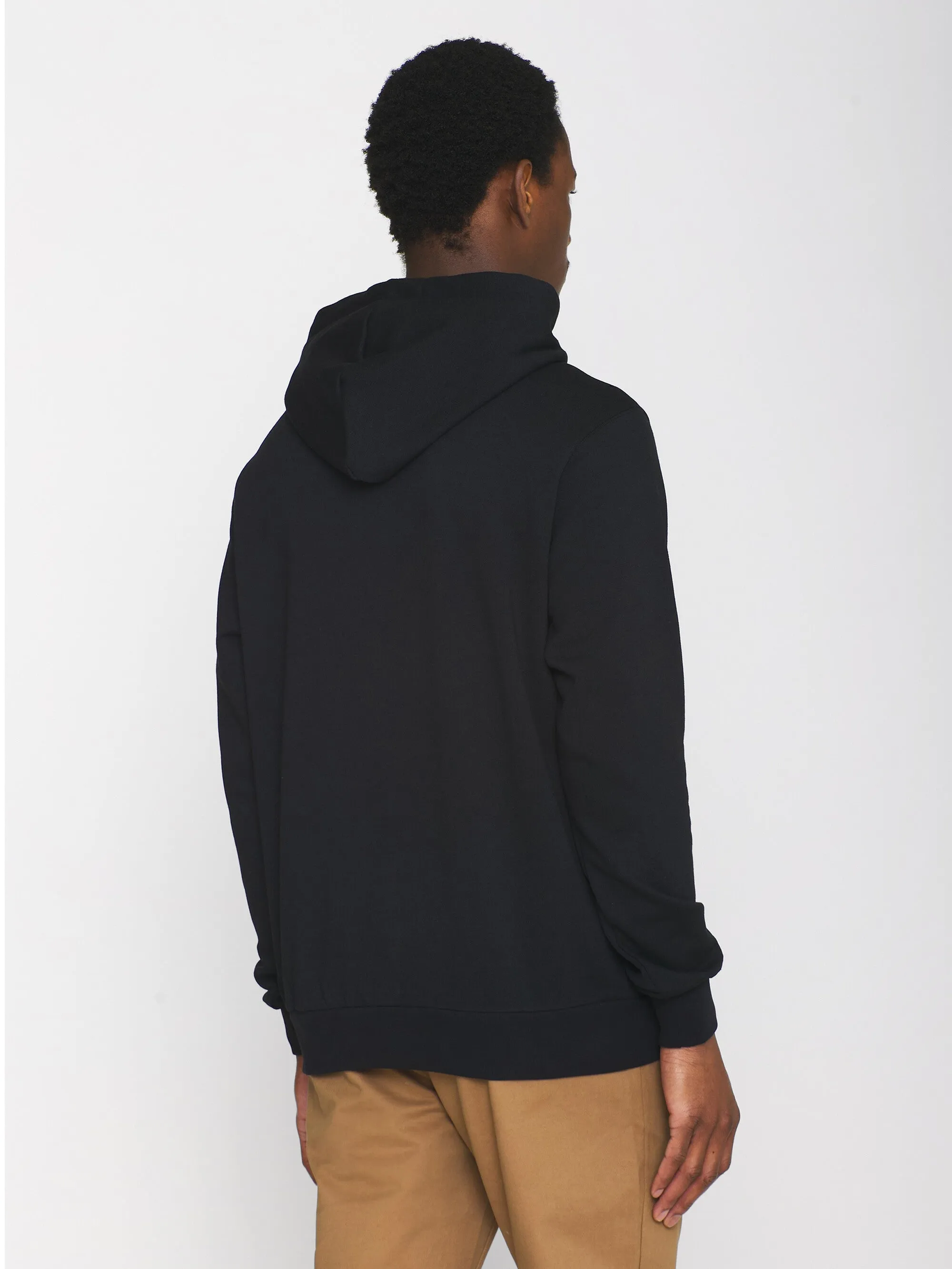 Hood basic badge sweat - Black Jet