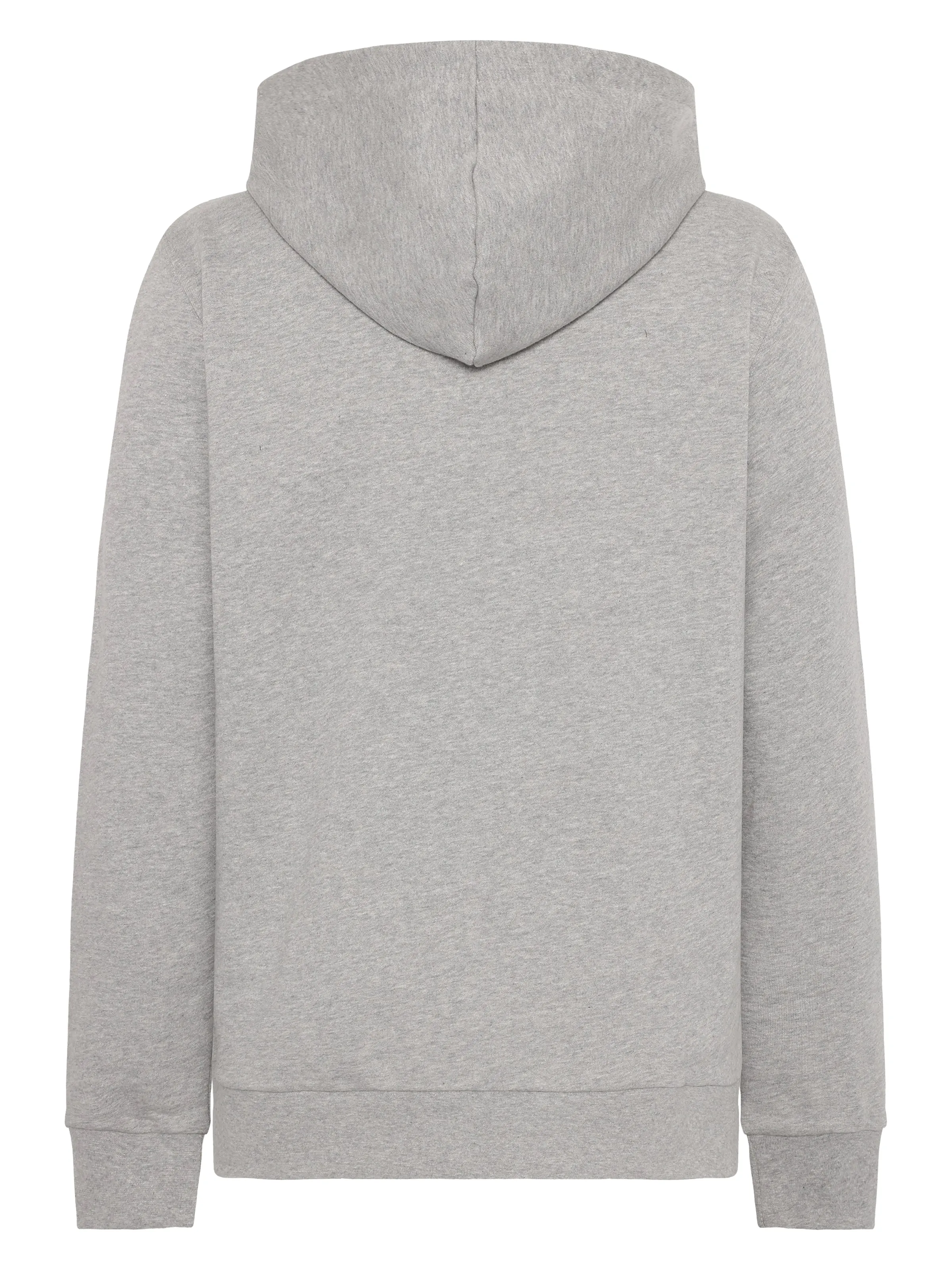 Hood basic badge sweat - Grey Melange