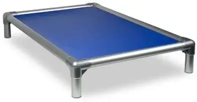 ‘Indestructible’ Aluminium Auberon VetnPro Raised Dog Bed Elevated Commercial Grade PVC Chew Scratch Rip Proof Material