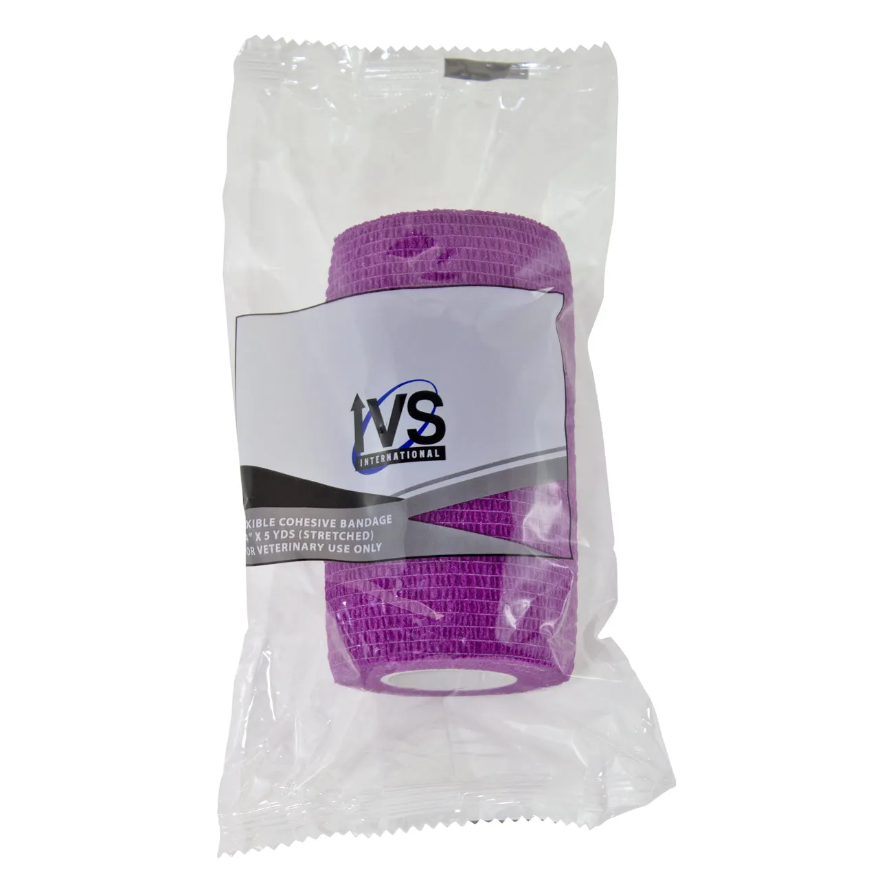 IVS International Flexible Cohesive Bandage 4" x 5 yds (stretched)