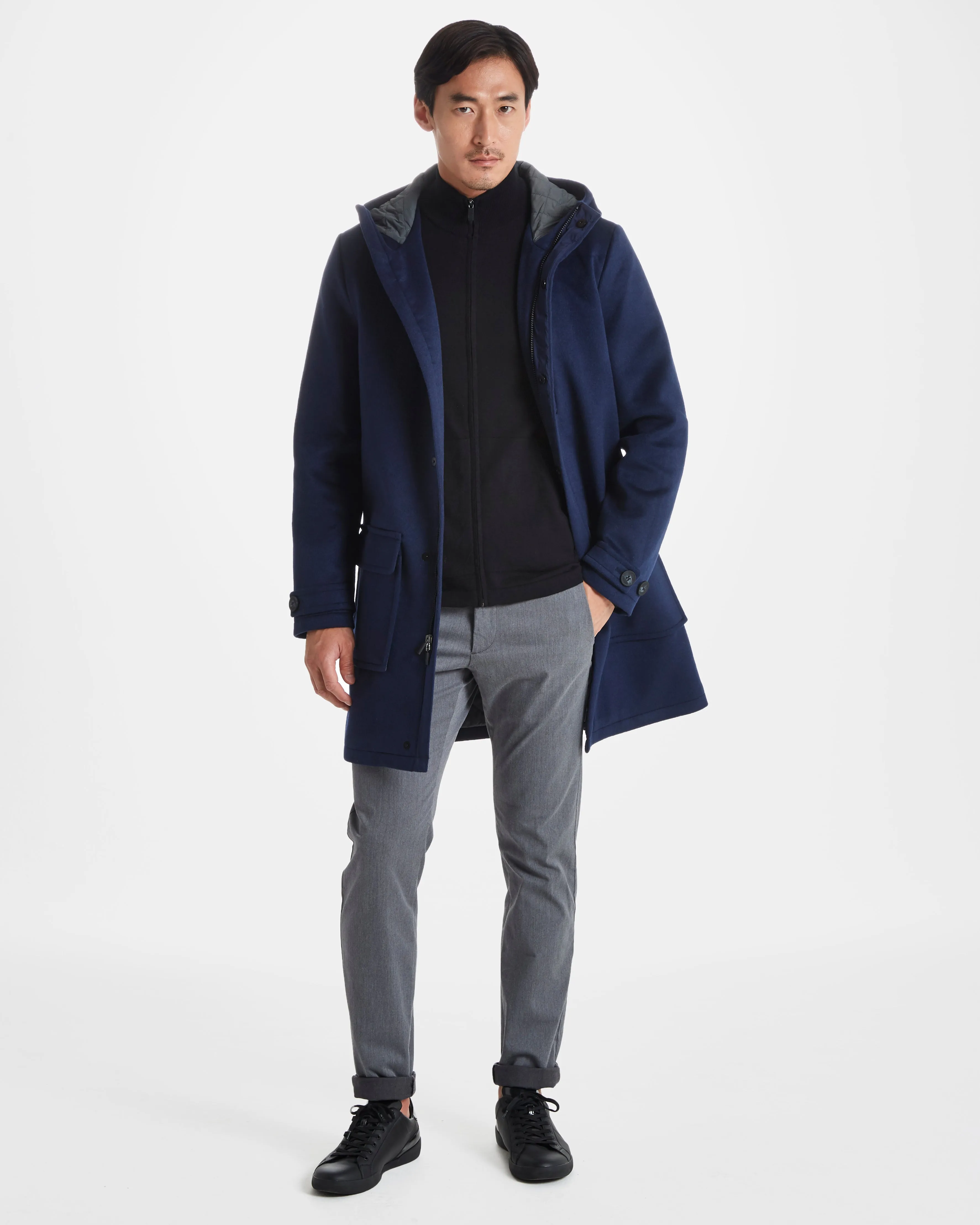 Logan StormLux™ Wool Cashmere Parka