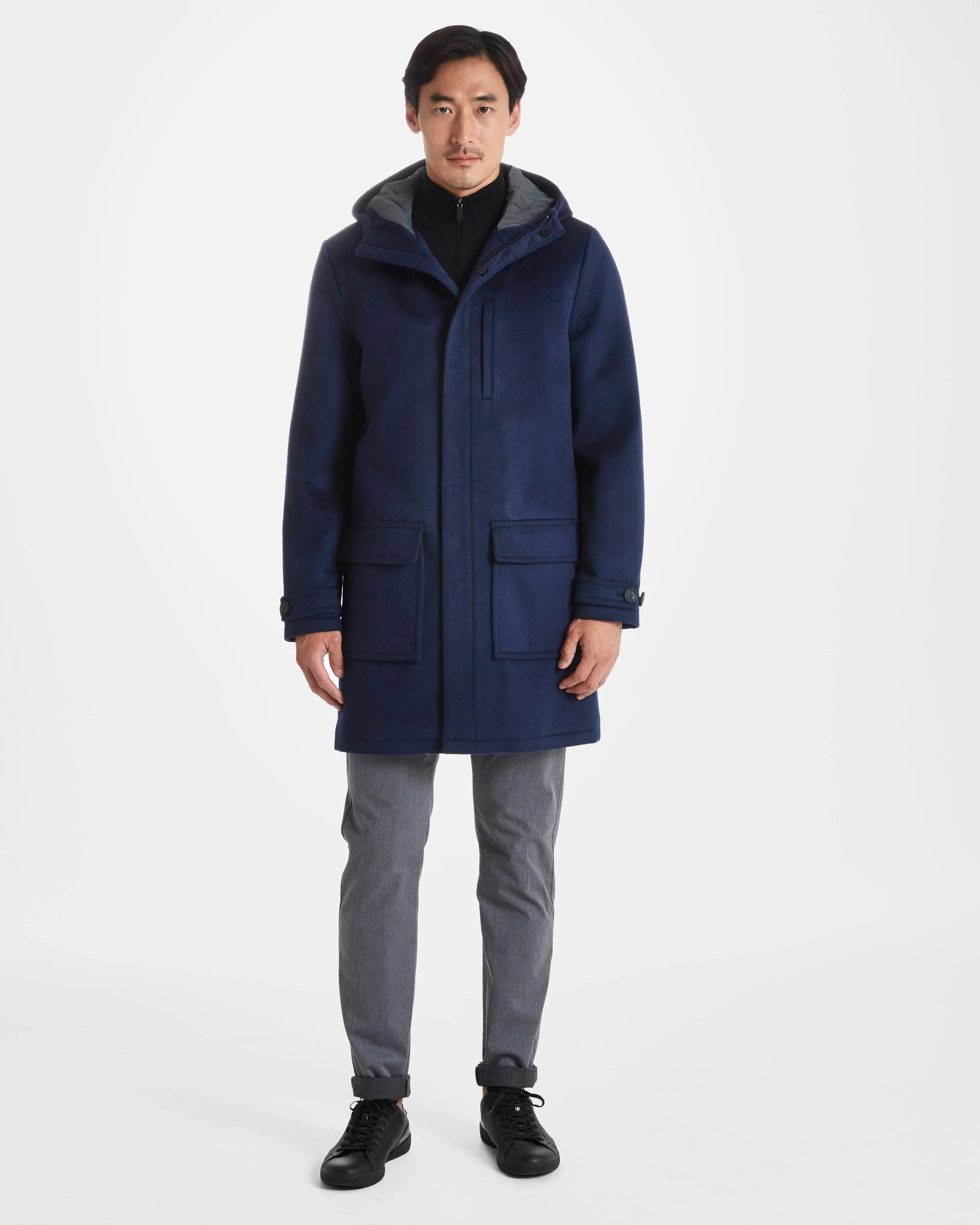 Logan StormLux™ Wool Cashmere Parka