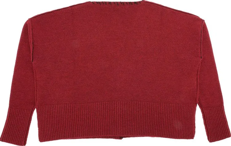 Marni Cardigan 'Burgundy', red