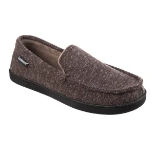 Men’s Heather Knit Preston Moccasin Slippers