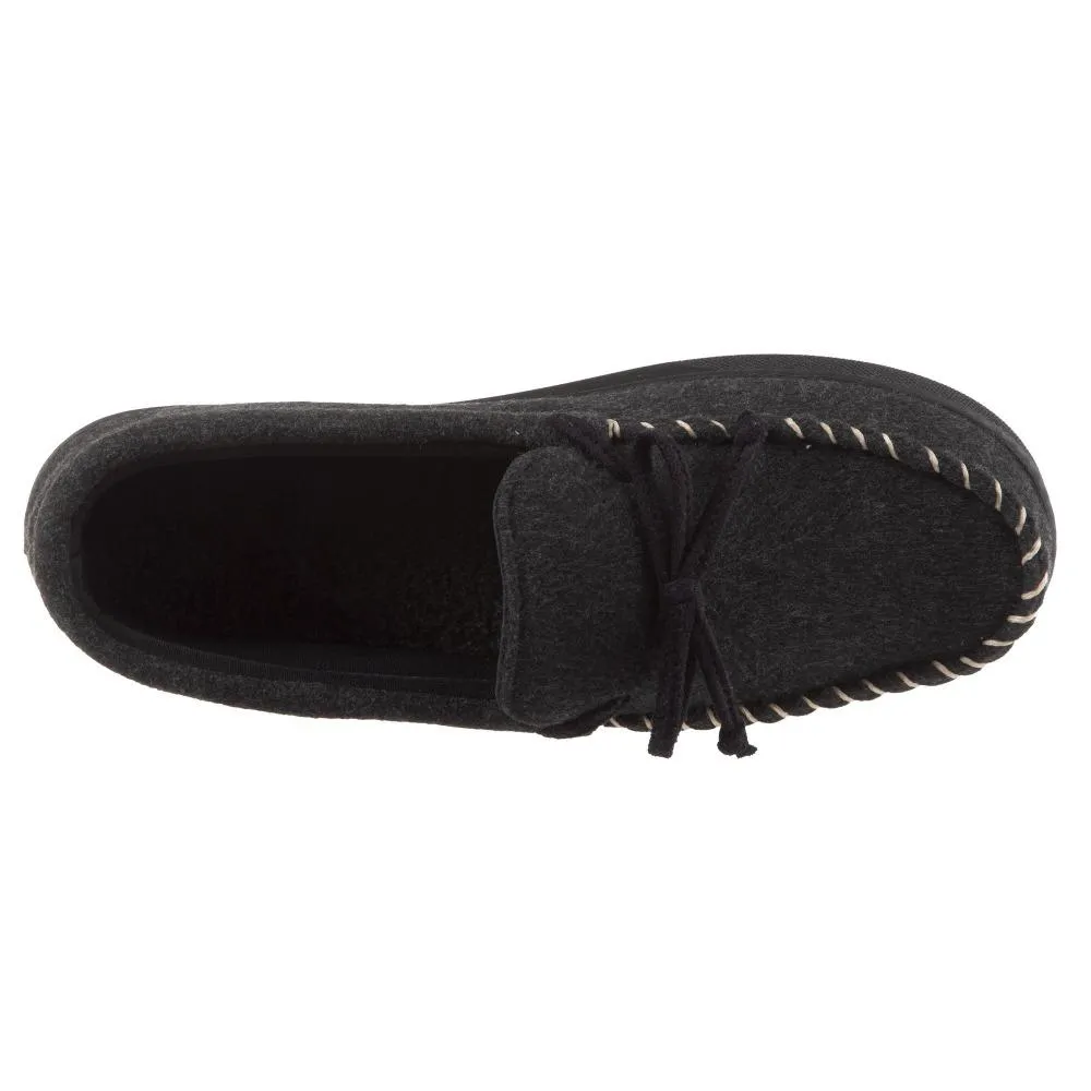 Men’s Isotoner Faux Wool Blake Moccasin Slippers