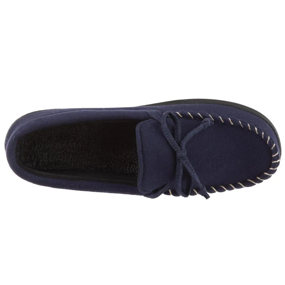 Men’s Isotoner Faux Wool Blake Moccasin Slippers