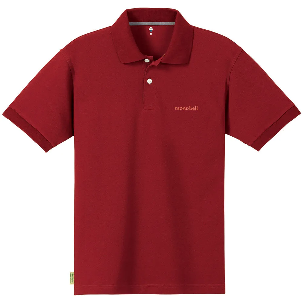 Montbell Mens Core Spun Basic Polo