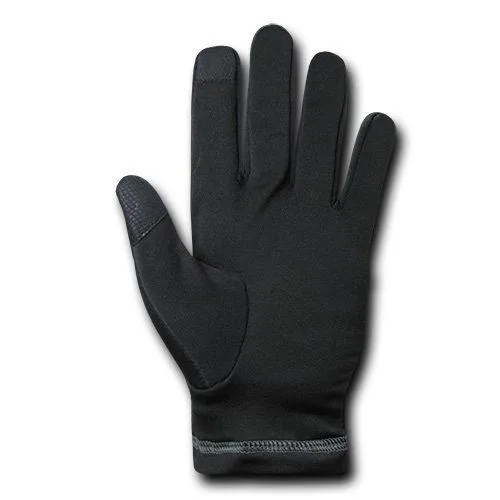 Nylon Liners Breathable Winter Tactical Patrol Military Black Gloves