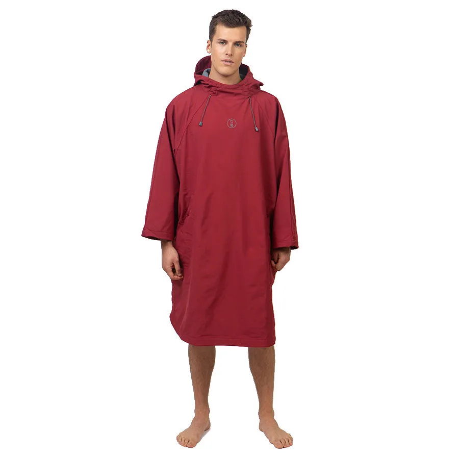 Open Box Fourth Element Storm All Weather Poncho - Burgundy - Size: Small