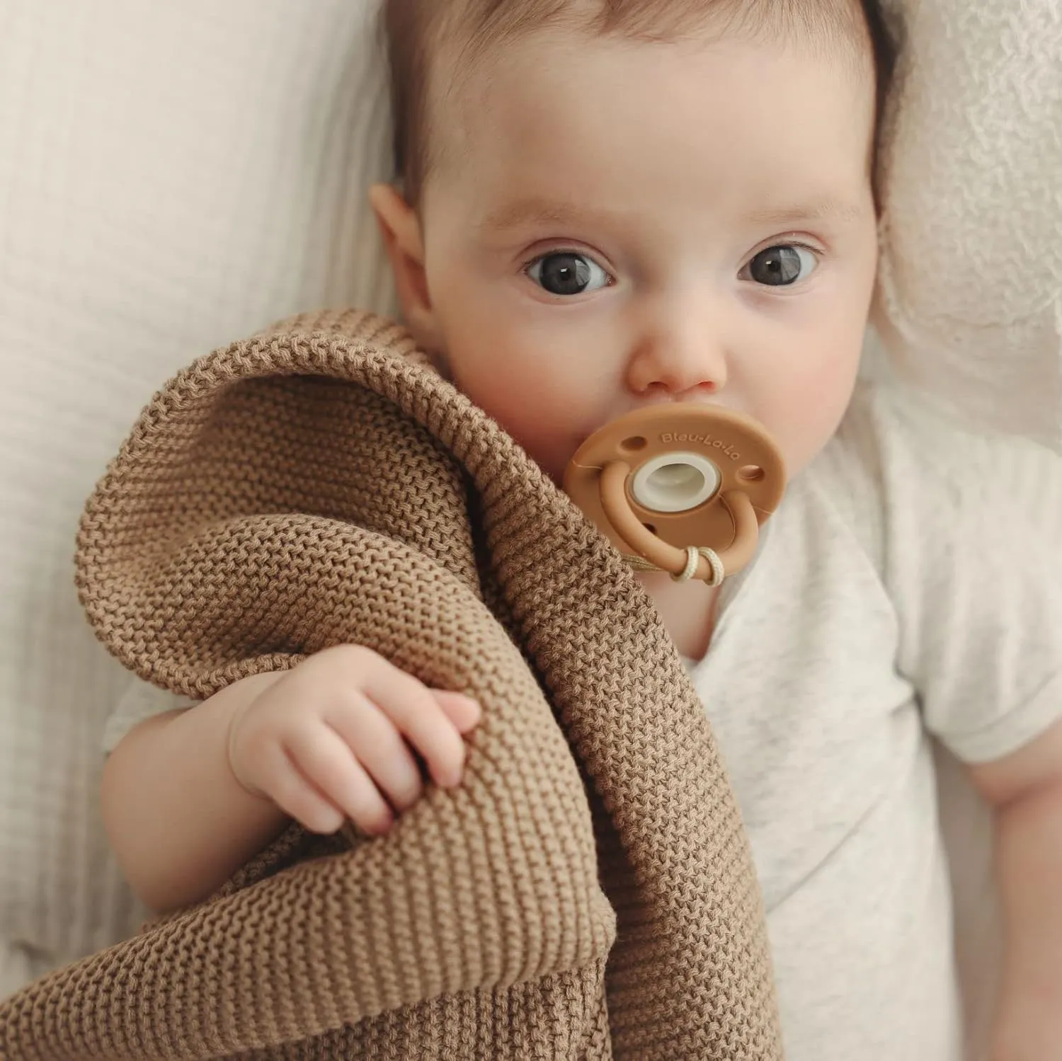 Organic Cotton Luxury Knit Baby Blanket