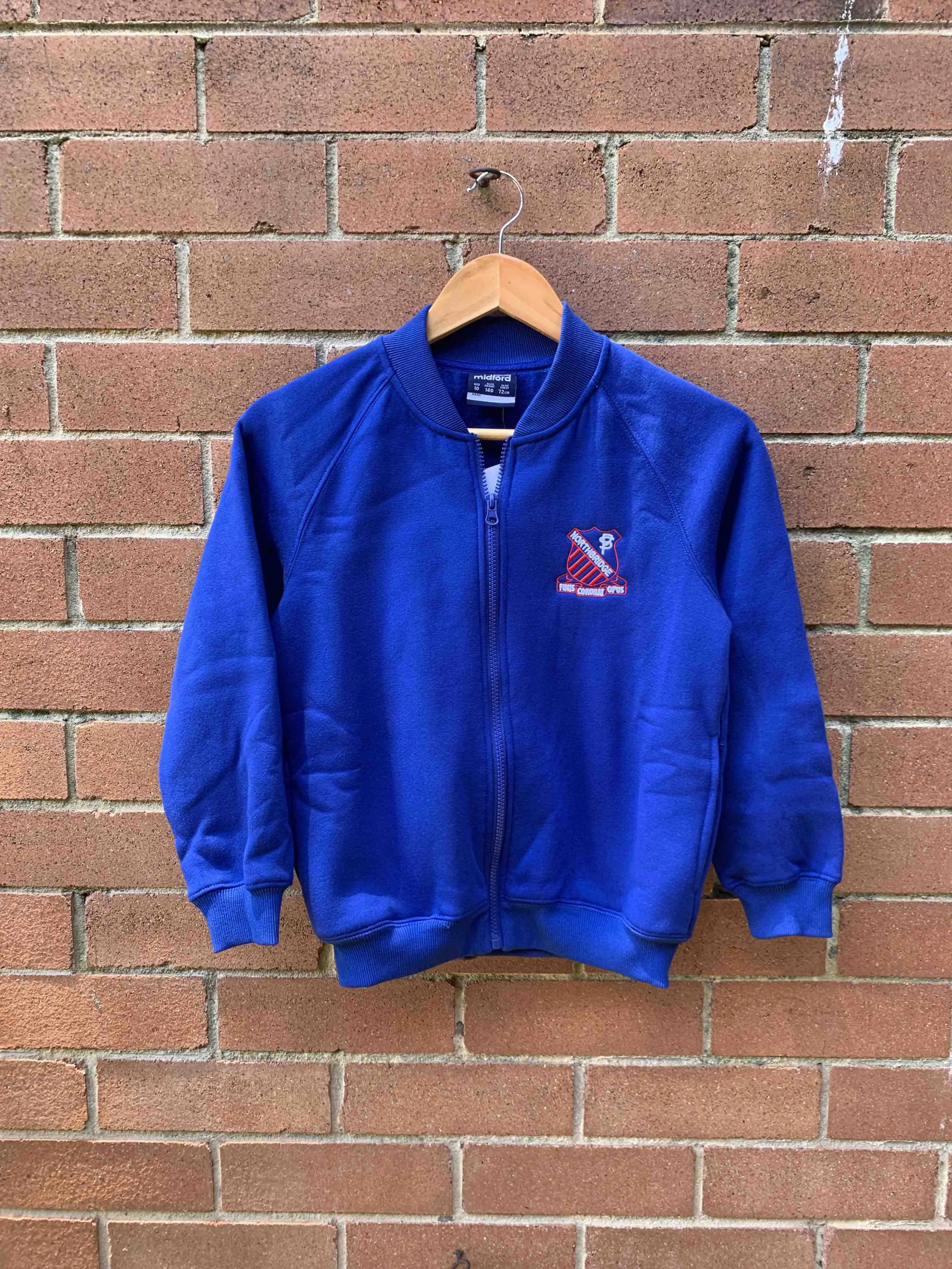 Royal Blue Zip Jacket