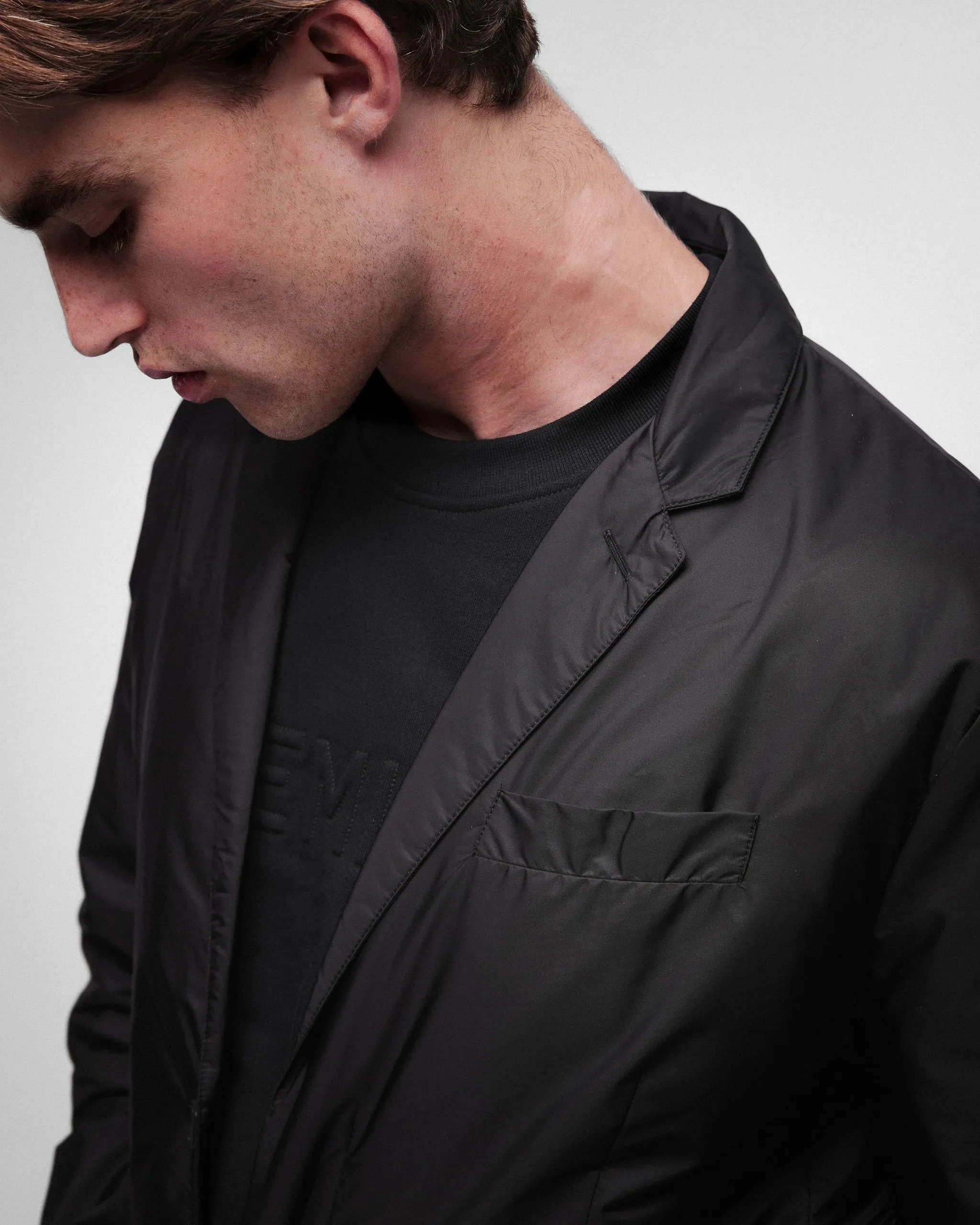 Single-breasted Dolmias Jacket Black PR417100